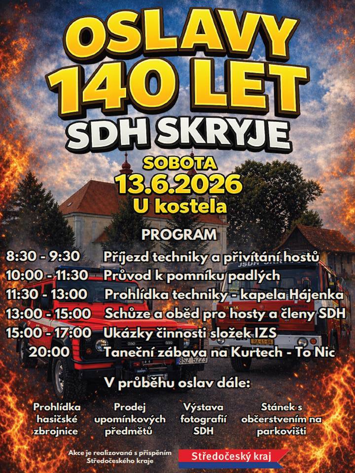 140 let SDH Skryje