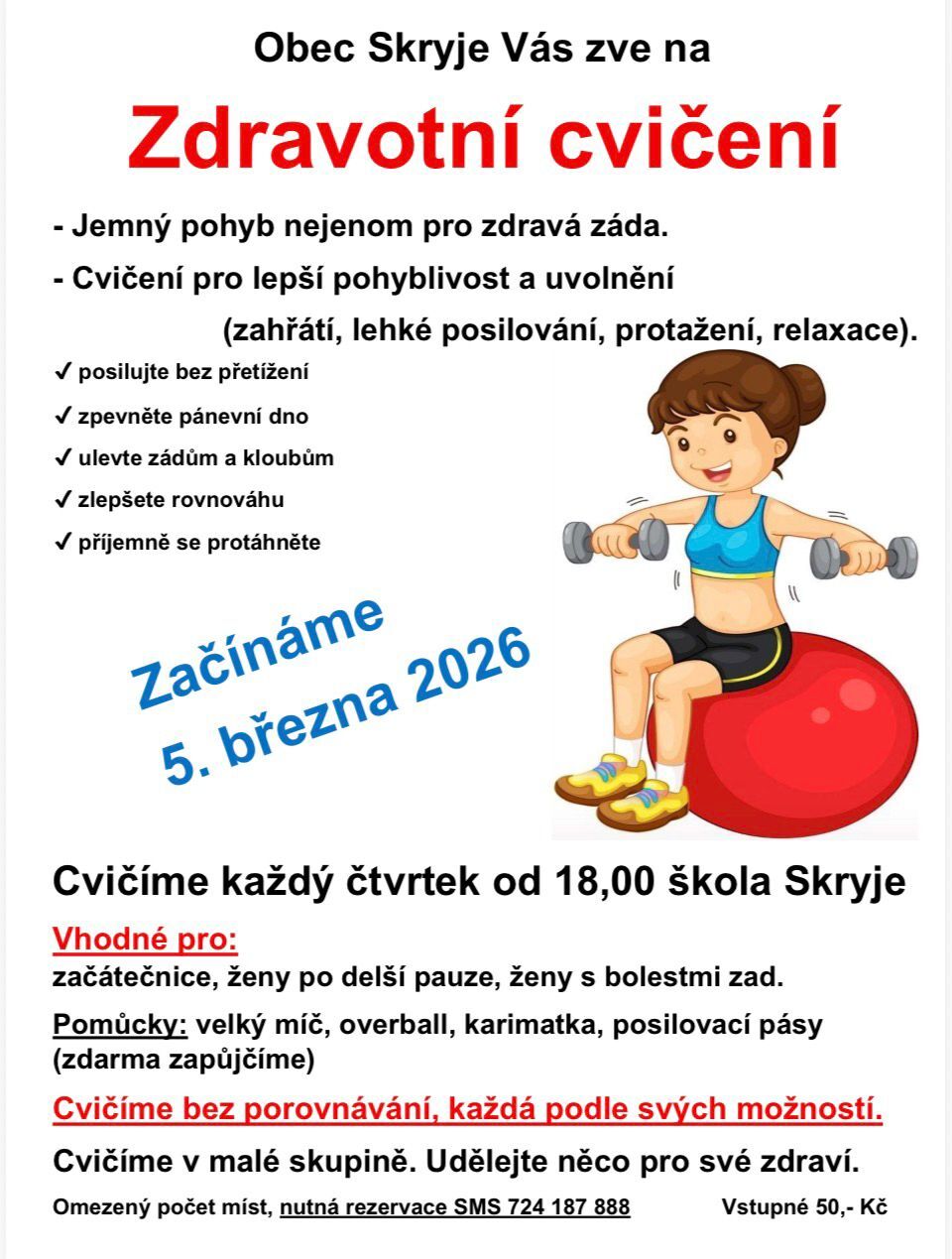 Cvičení pro veřejnost