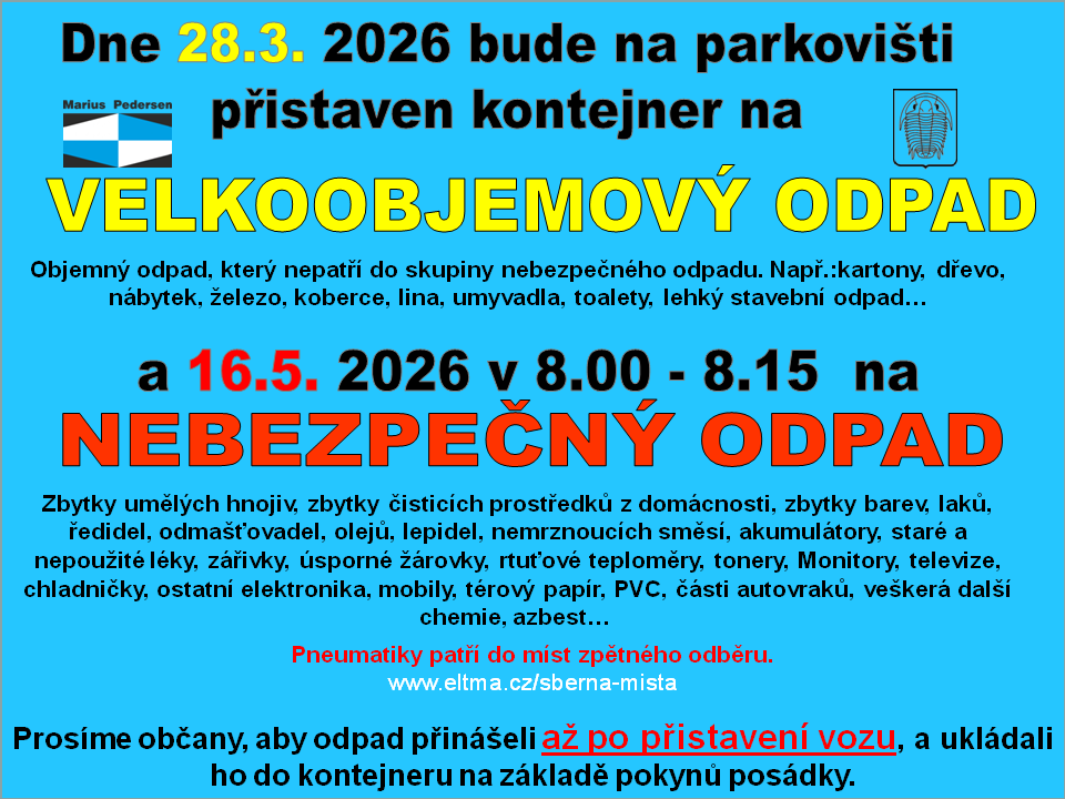 SBĚR ODPADŮ JARO 26