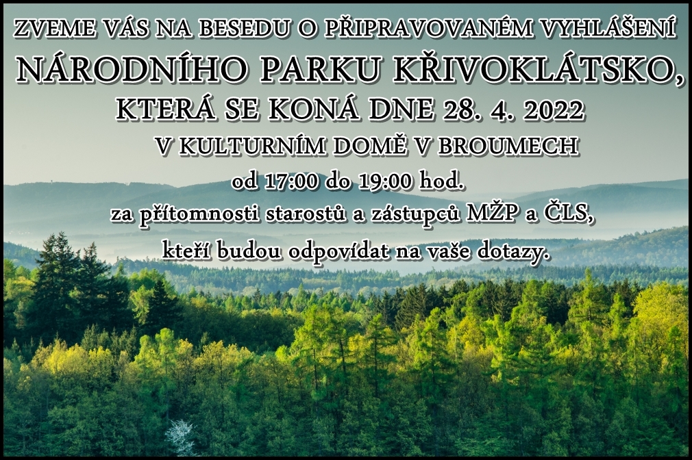 Pozvánka na besedu