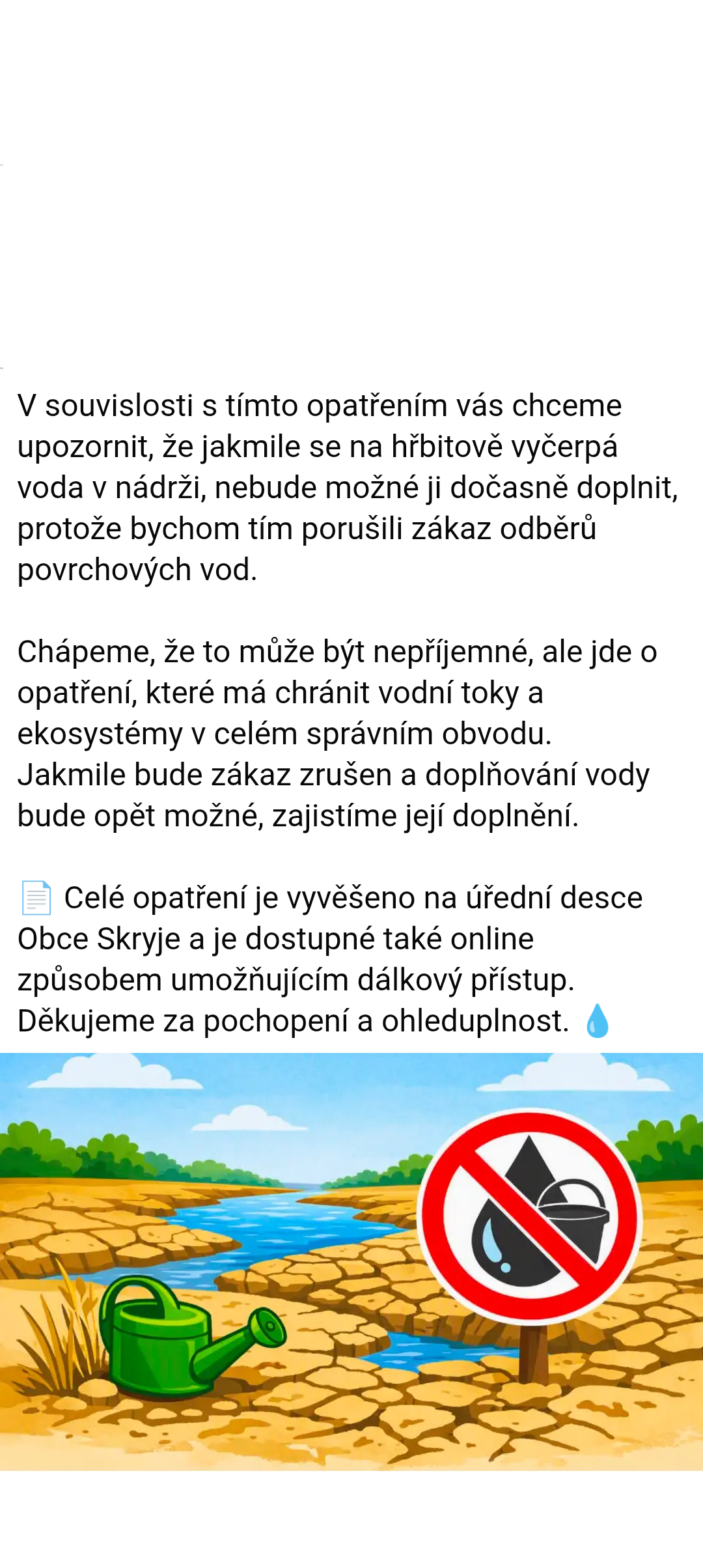 DŮLEŽITÉ UPOZORNĚNÍ