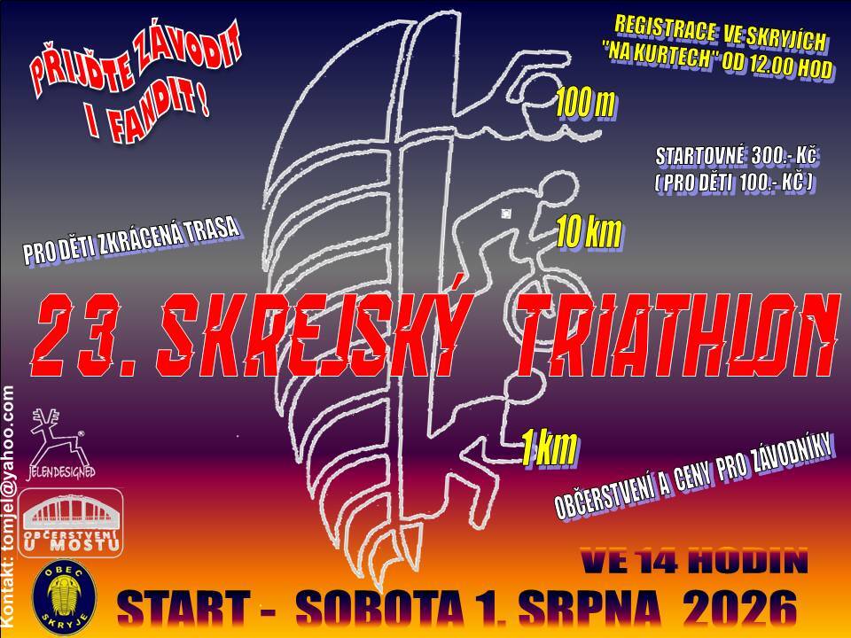 23. SKREJSKÝ TRIATHLON