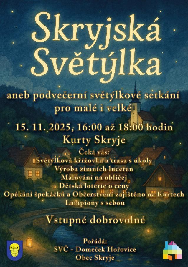 SKRYJSKÁ SVĚTÝLKA